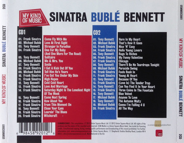 Various - Sinatra Bublé Bennett - Used CD image 2