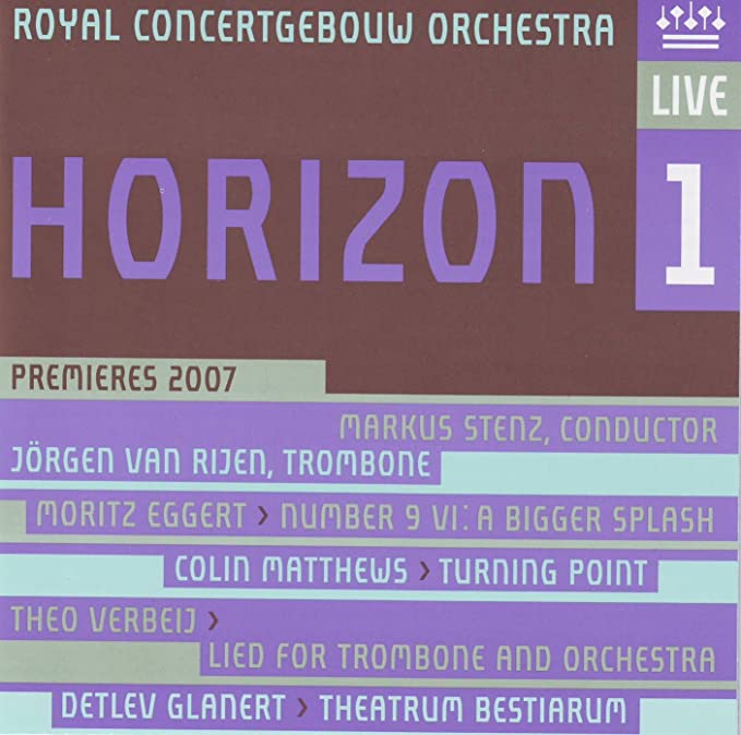 Royal Concertgebouw - Horizon 1 - CD image 1