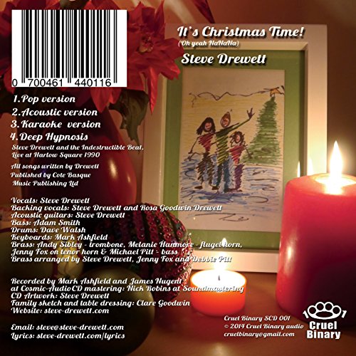 STEVE DREWETT - IT’S CHRISTMAS TIME! (OH YEAH NANANA) - CDS image 2