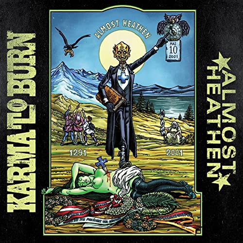 KARMA TO BURN - ALMOST HEATHEN - CDD image 1