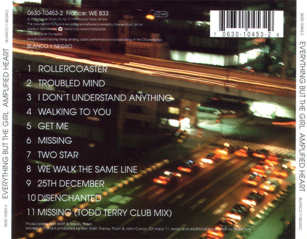 Everything But The G - Amplified Heart - Used CD image 2