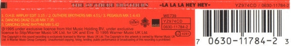 Outhere Brothers - La La La Hey Hey - Used CD image 7