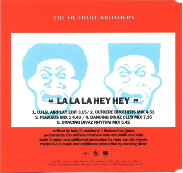Outhere Brothers - La La La Hey Hey - Used CD image 8