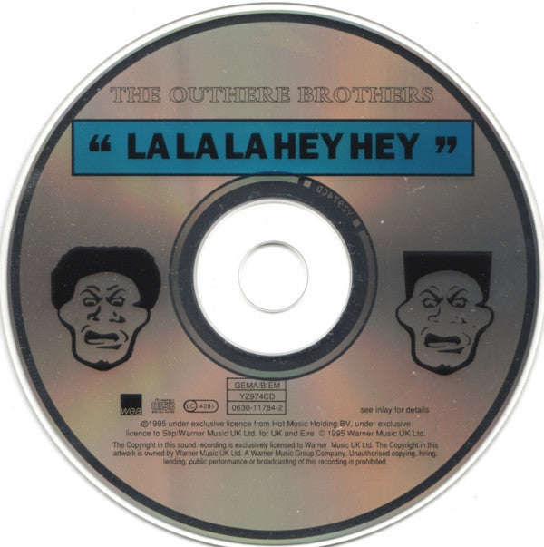 Outhere Brothers - La La La Hey Hey - Used CD image 9