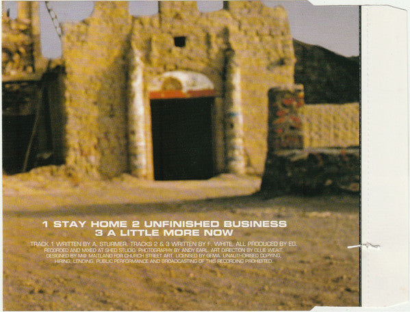 Eg White - Stay Home - Used CD image 7