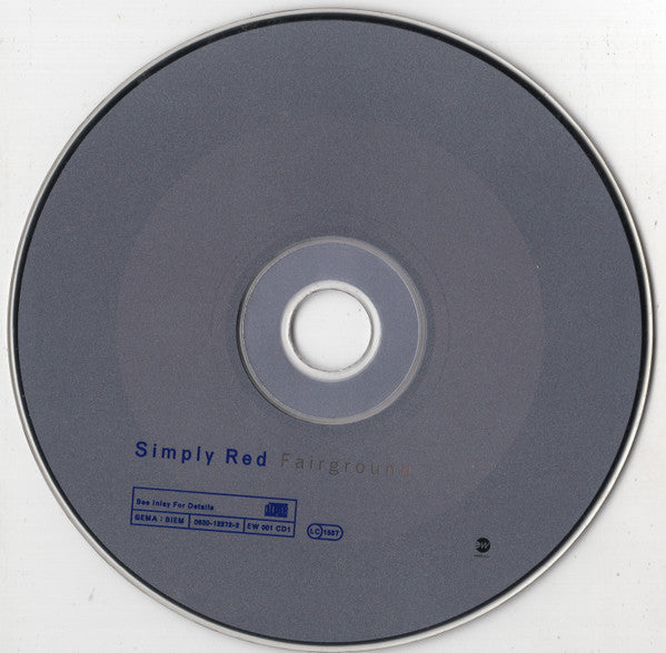 Simply Red - Fairground - Used CD image 10