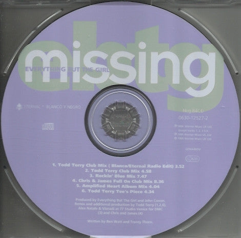 Everything But The G - Missing - Used CD image 3
