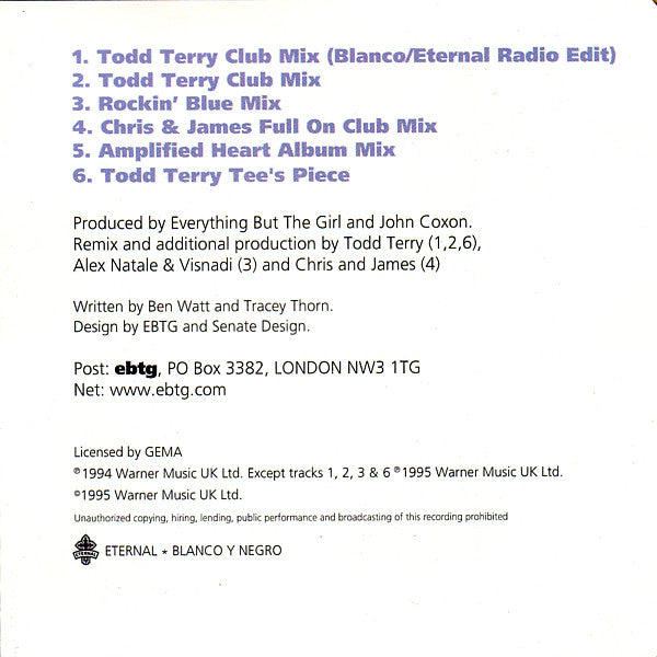 Everything But The G - Missing - Used CD image 4
