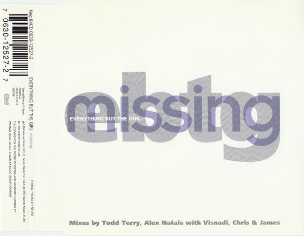 Everything But The G - Missing - Used CD image 8