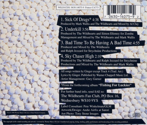 Wildhearts - Sick Of Drugs - Used CD image 2