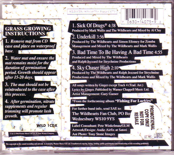 Wildhearts - Sick Of Drugs - Used CD image 5