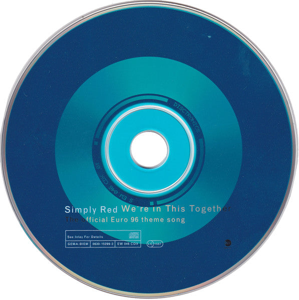 Simply Red - We're In This Together - Used CD image 3