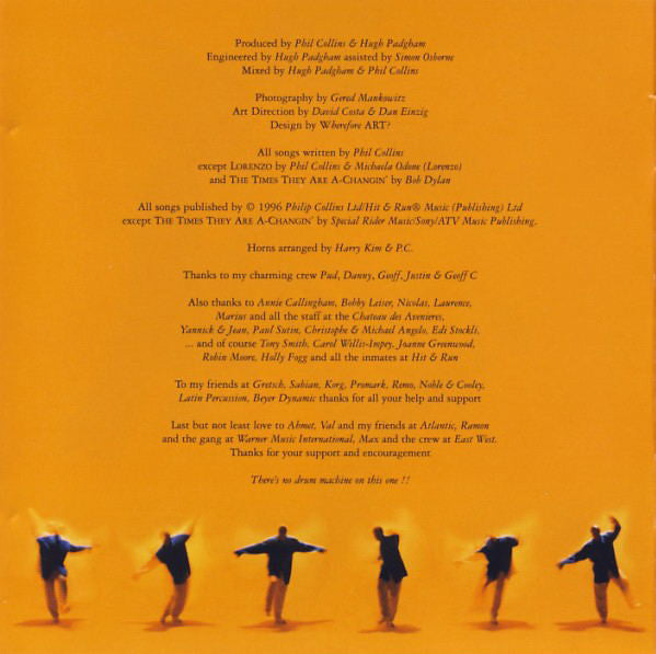 Phil Collins - Dance Into The Light - Used CD image 5