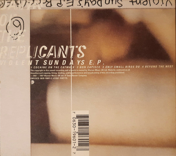 Dawn Of The Replican - Violent Sundays E.P. - Used CD image 2