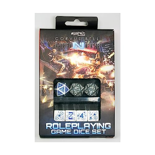 Infinity - If Mercenary Dice Set - Indies Merchandise image 1
