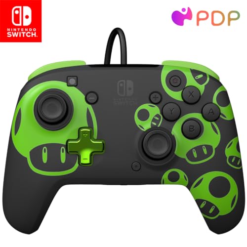 Super Mario - Wired Controller Rem Glow Mari - Nintendo Switch image 1