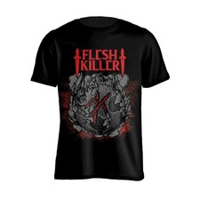 FLESHKILLER - RED LOGO - tshirt - T Shirt - Size L image 2