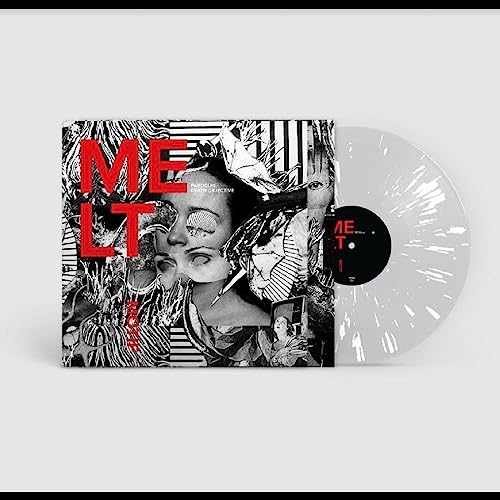 MELT MOTIF - PARTICLES. DEATH OBJECTIVE (CLEAR/SPLATTER VINYL) - Vinyl image 1