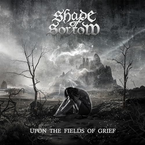 SHADE OF SORROW - UPON THE FIELDS OF GRIEF (ONYX MARBLE VINYL) - Vinyl image 1