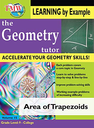 Geometry Tutor: Area of Trapezoids - DVD image 1