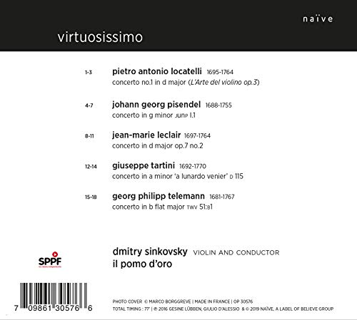 IL POMO D ORO - VIRTUOSISSIMO - CD ALBUM image 2