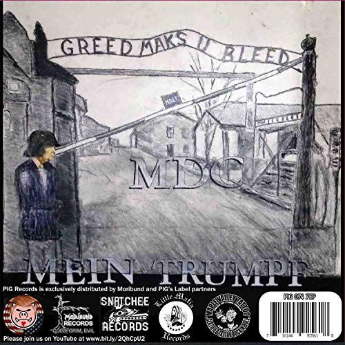 MDC/Riot Cop - SPLIT - Vinyl Record Vinyl image 1