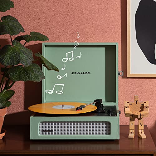 CROSLEY - Voyager Portable Turntable  (Sage)- Now With Bluetooth Out - image 8