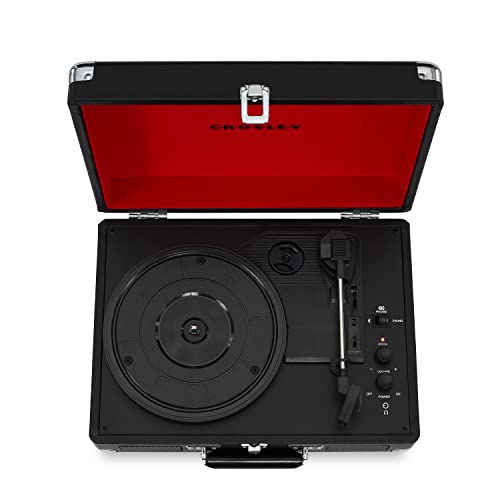 CROSLEY - Cruiser Plus Deluxe Portable Turntable (Black)- Now With Blu image 3