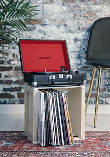 CROSLEY - Cruiser Plus Deluxe Portable Turntable (Black)- Now With Blu image 4