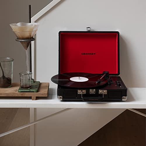 CROSLEY - Cruiser Plus Deluxe Portable Turntable (Black)- Now With Blu image 5