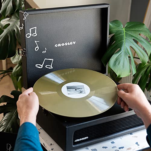 CROSLEY - Voyager Portable Turntable (Black)- Now With Bluetooth Out - image 2