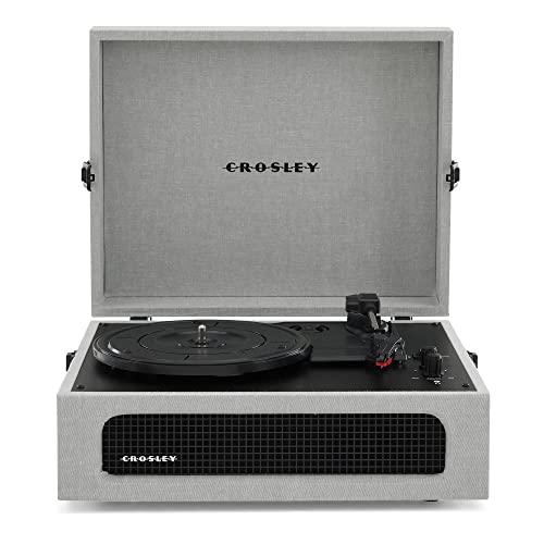 CROSLEY - Voyager Portable Turntable (Grey) - Now With Bluetooth Out - image 1