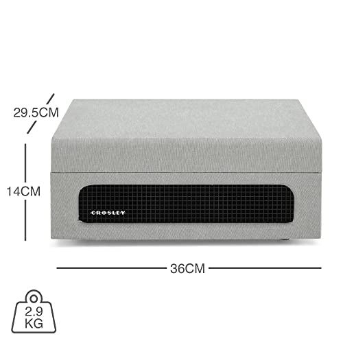 CROSLEY - Voyager Portable Turntable (Grey) - Now With Bluetooth Out - image 7