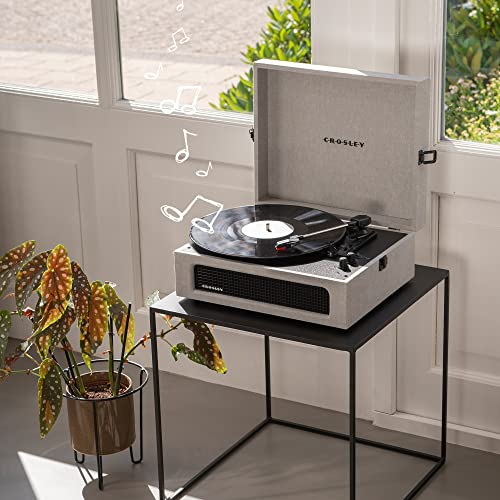 CROSLEY - Voyager Portable Turntable (Grey) - Now With Bluetooth Out - image 8