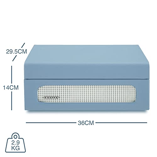 CROSLEY - Voyager Portable Turntable  (Washed Blue)- Now With Bluetoot image 7