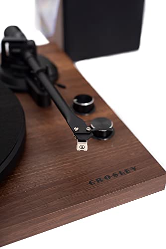 CROSLEY - C62 Shelf System (Walnut) - Turntable image 1