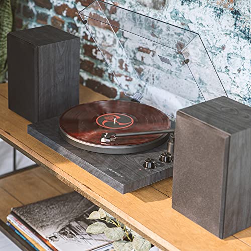 CROSLEY - C62 Shelf System (Black) - Turntable image 2