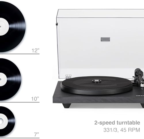 CROSLEY - C62 Shelf System (Black) - Turntable image 6