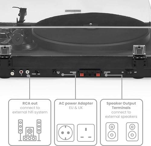 CROSLEY - C62 Shelf System (Black) - Turntable image 7