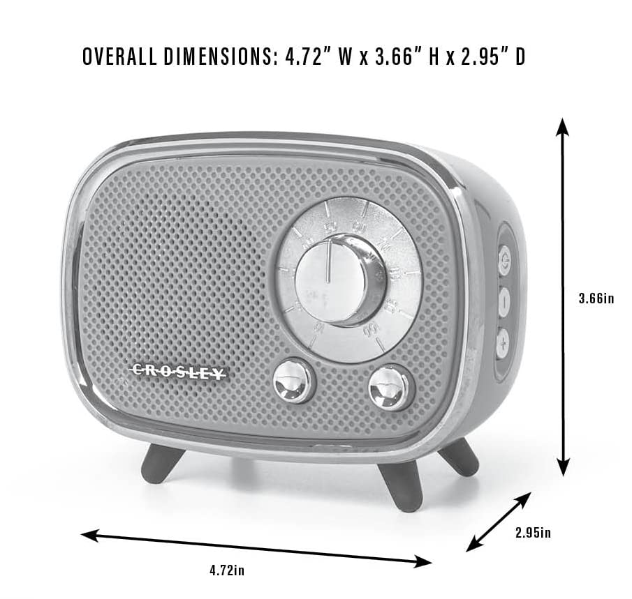 CROSLEY - Rondo Bluetooth Speaker (Black) - BT Speaker image 7