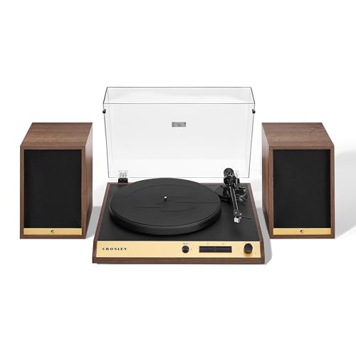 CROSLEY - C72 Shelf System (Walnut) - Turntable image 2