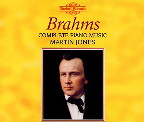 MARTIN JONES - BRAHMS:COMPLETE PIANO MUSIC - CD image 1