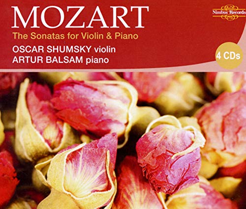 OSCAR SHUMSKY/ARTUR - MOZART:SONATAS FOR VIOLIN - CD image 1