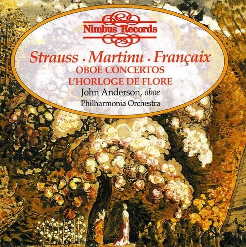 ANDERSON/PHILHARMONI - STRAUSS:OBOE CONCERTO - CD image 1