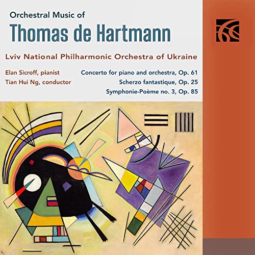 LVIV NAT PO / SICROF - Thomas De Hartmann: Orchestral Music - CD image 1