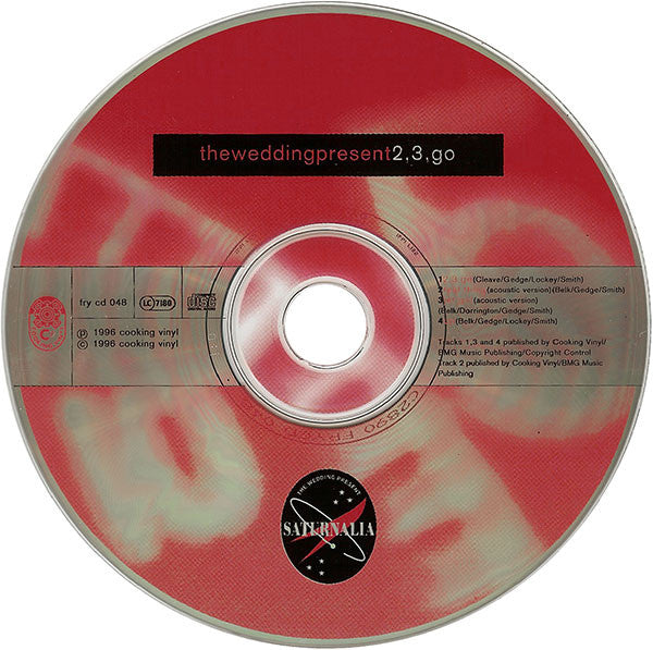Wedding Present - 2, 3, Go - Used CD image 3