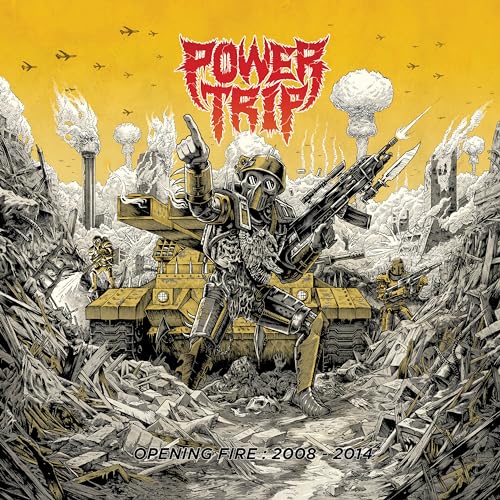 POWER TRIP - OPENING FIRE: 2008-2014 (MUSTARD YELLOW VINYL) - Vinyl Rec image 2