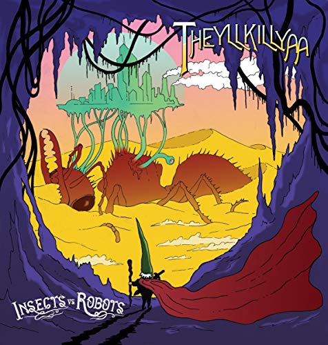 INSECTS VS. ROBOTS - YLLKILLYA (PURPLE VINYL) (I) - Vinyl Record image 1