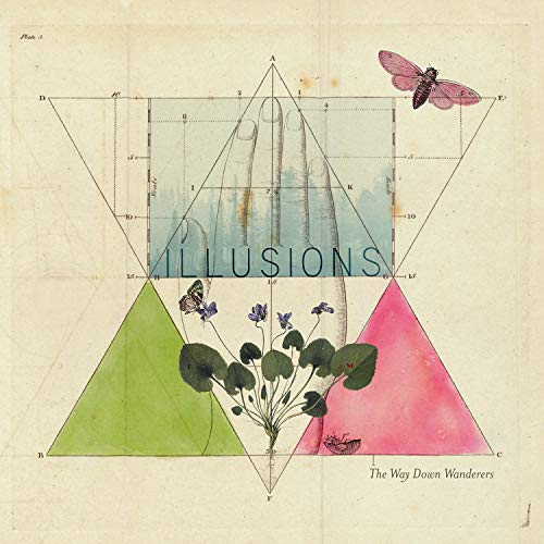 WAY DOWN WANDERERS - ILLUSIONS - Vinyl Record (Clear Vinyl Record) image 1