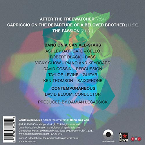 Bang On A Can All-St - Brooks: The Passion - CD image 2